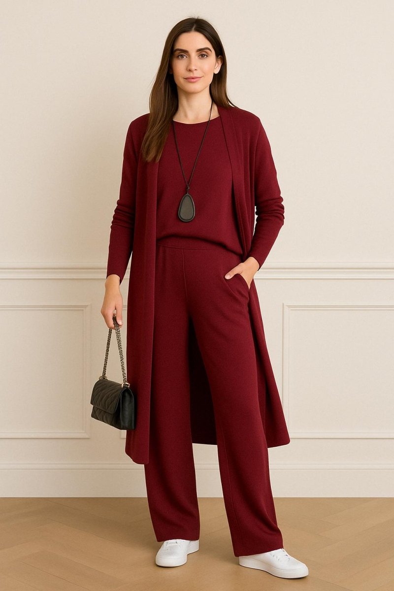 Vanessa Cardigan, Top &amp; Pants Set