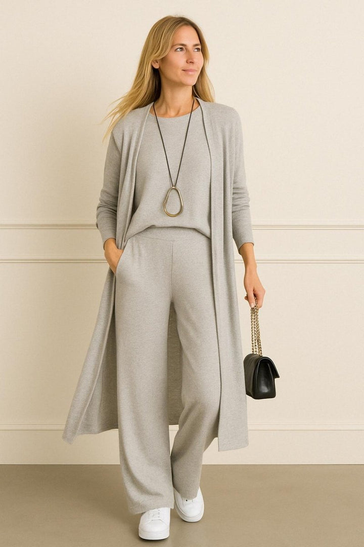 Vanessa Cardigan, Top &amp; Pants Set