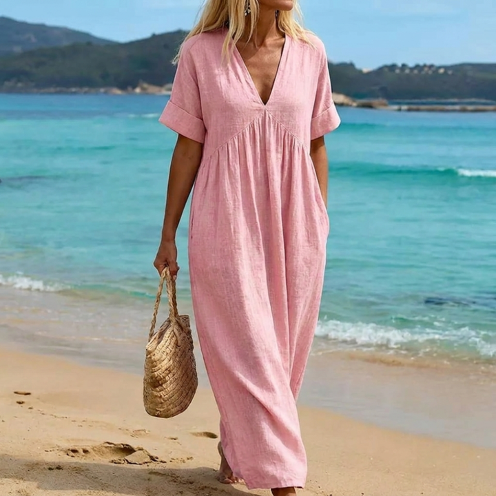 Viktoria | Flowing Long Summer Dress