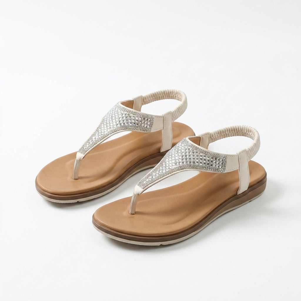 Stella sparkling summer sandals for women