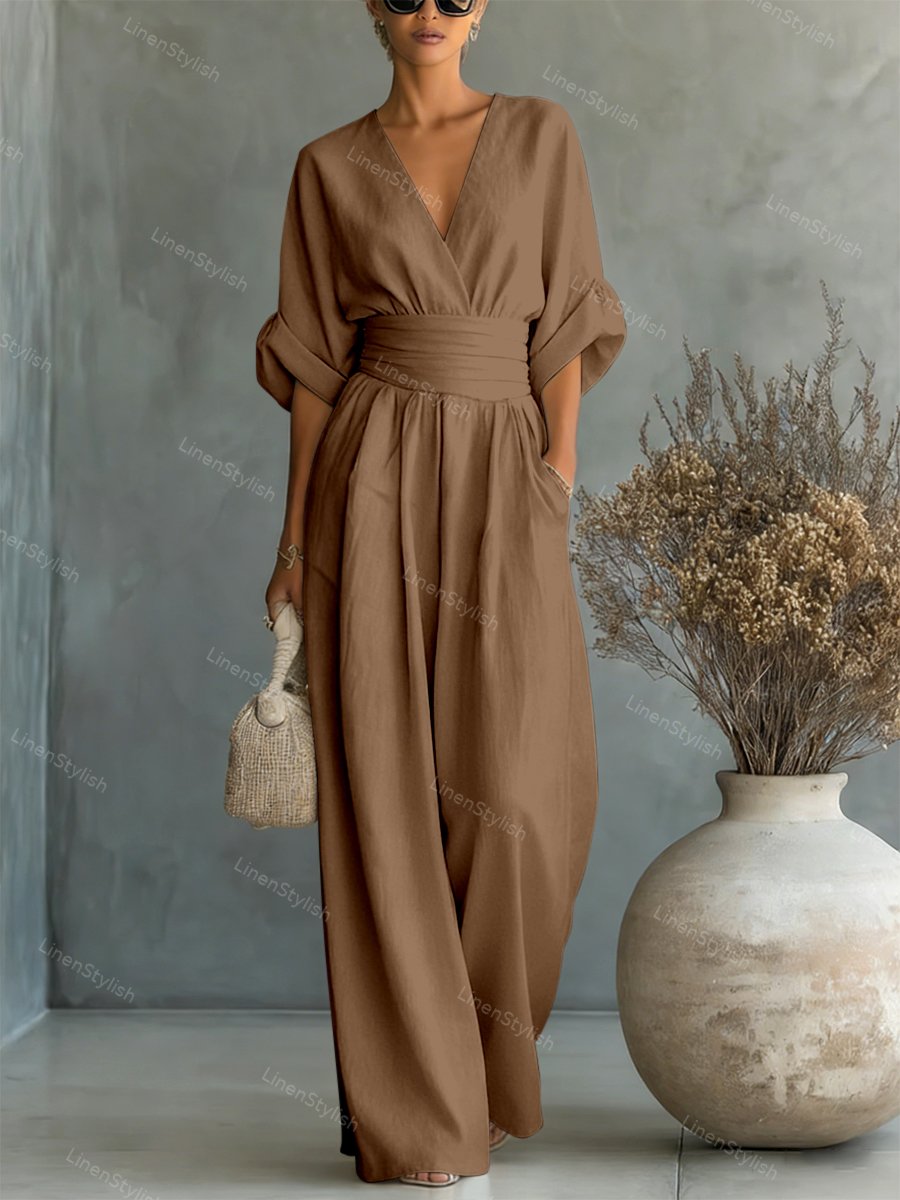 Elira | Luxe Tummy Concealing Jumpsuit
