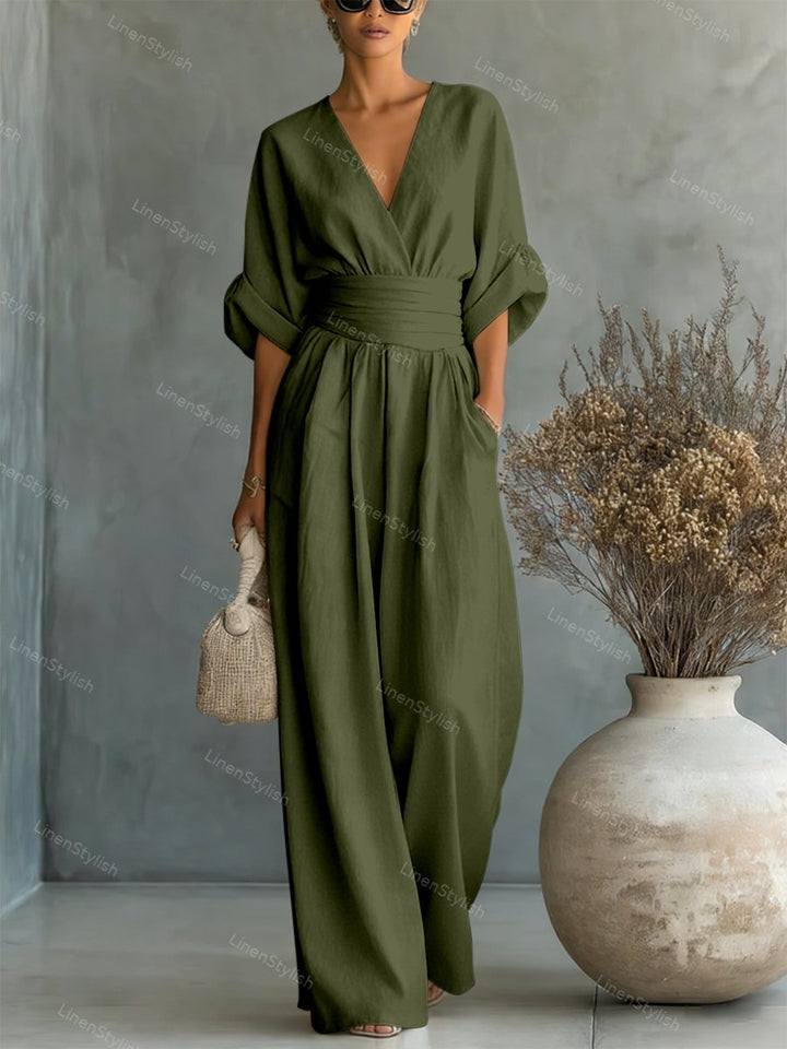 Elira | Luxe Tummy Concealing Jumpsuit