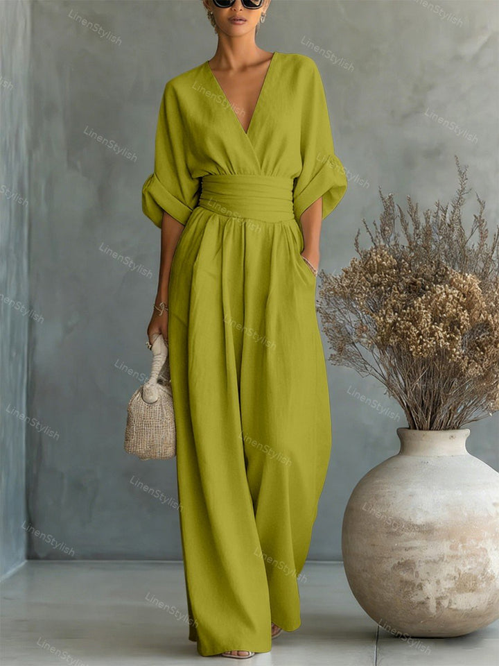 Elira | Luxe Tummy Concealing Jumpsuit