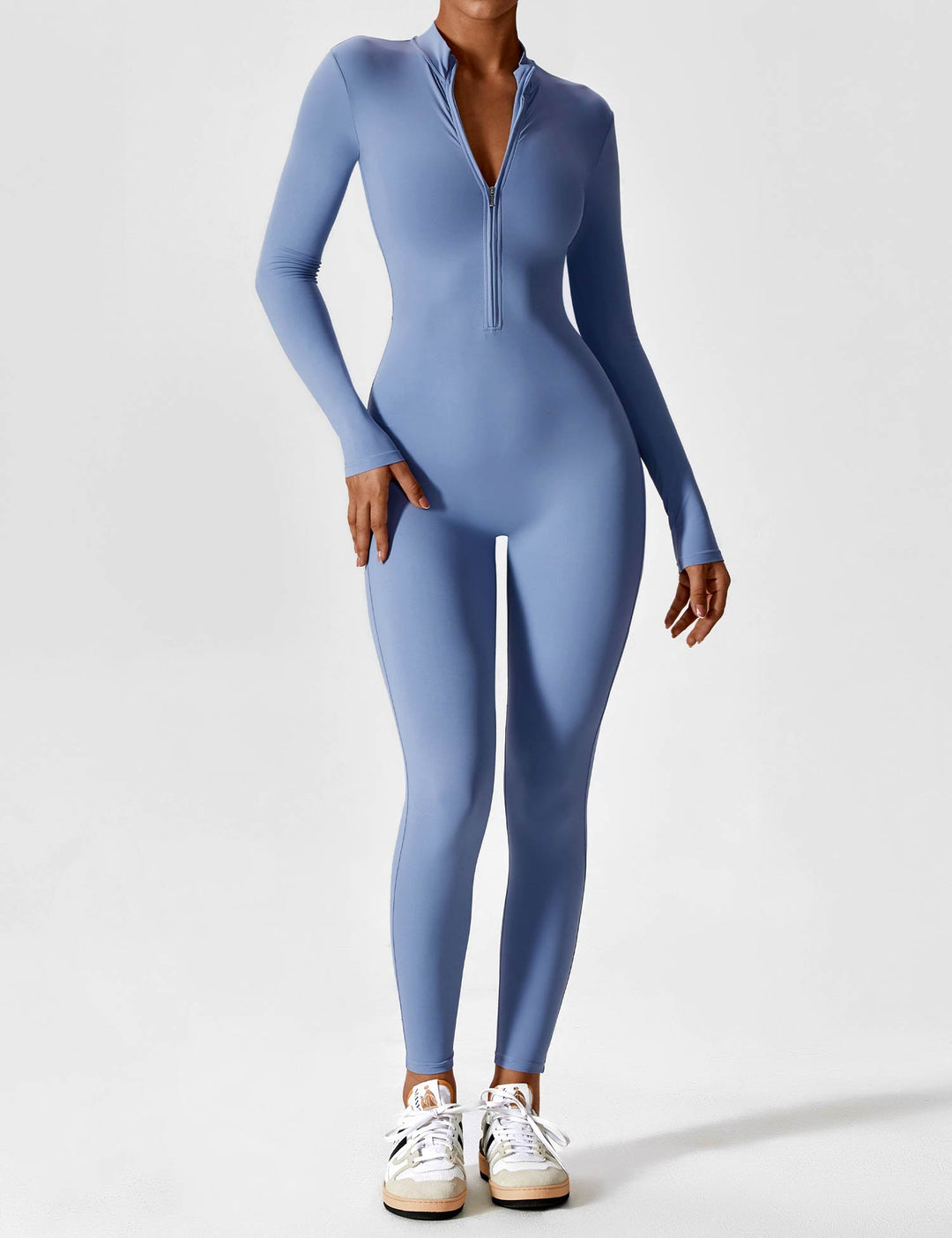 Evalina -  Zipper Jumpsuit